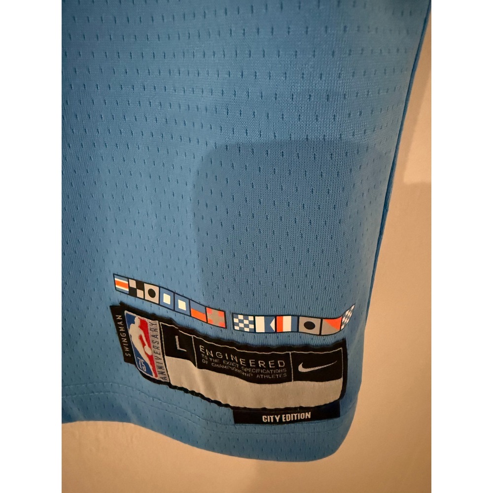 YOUTH Nike LA Clippers Paul George 13 City Edition Jersey Size Large (14-16) NWT - Picture 6 of 7